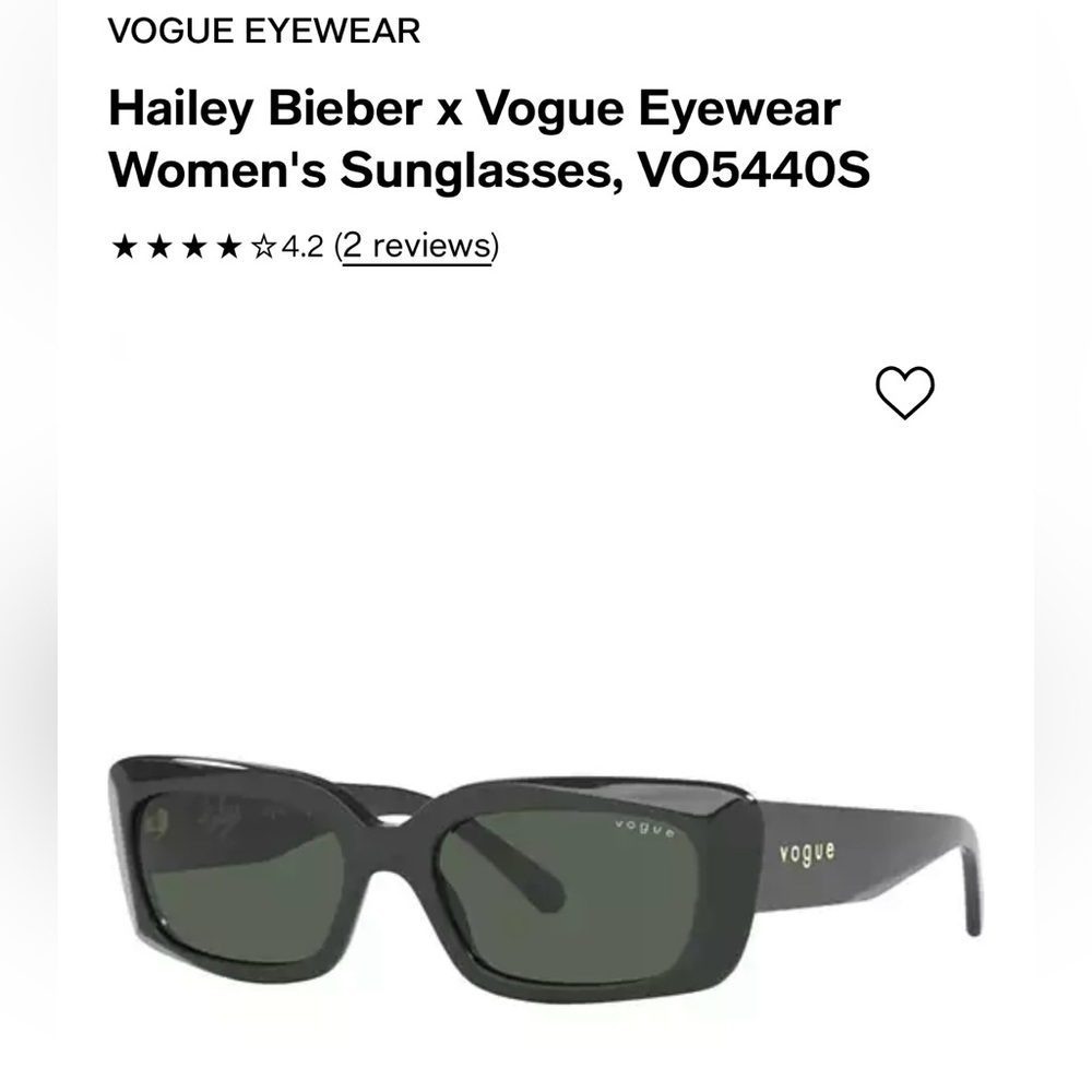 Hailey Bieber x Vogue Eyewear Women’s Sunglasses, VO5440S